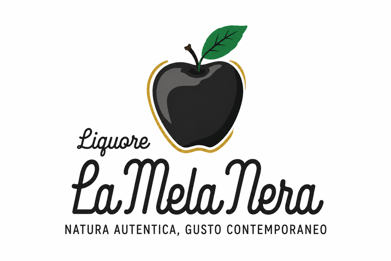 Studio del logo per liquore artigianale
